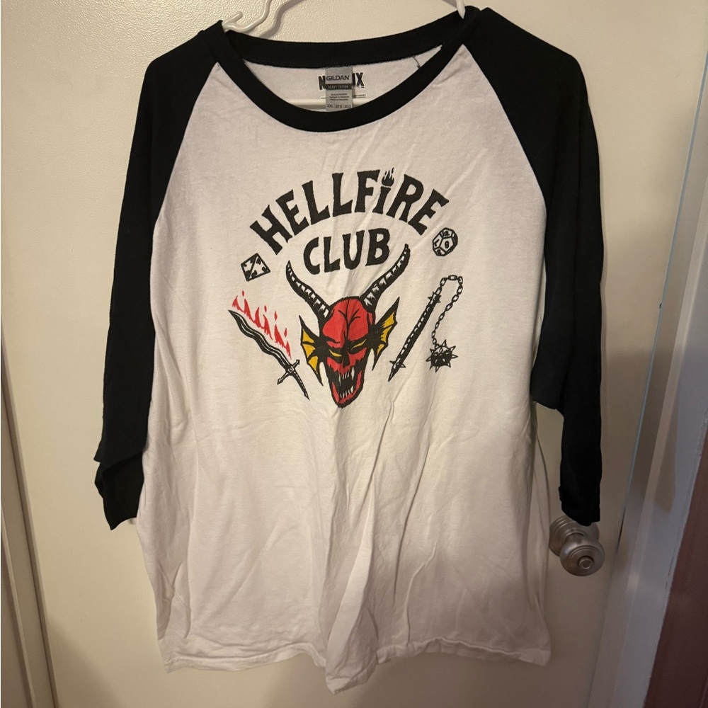 Stranger Things Hellfire Club 3/4 Sleeve Tees